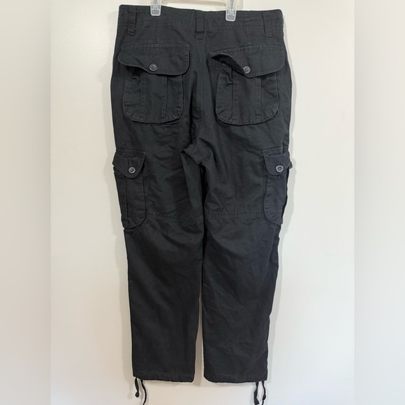 Carhartt Black Cargo Trousers - Picture 3 of 6